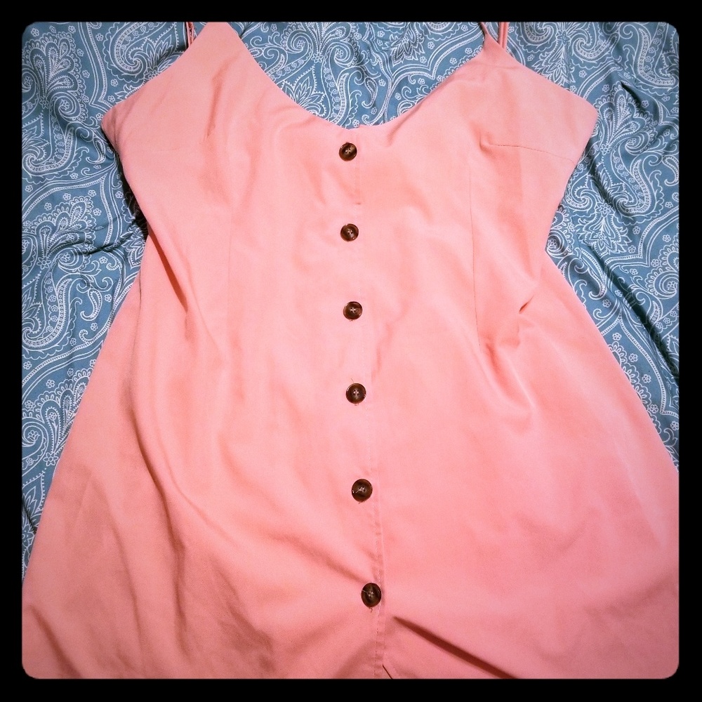 Peach Pinup Retro Rockabilly Tank Top